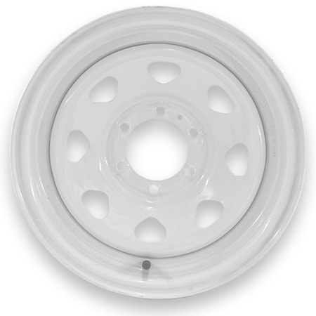 Steel Master SteelMaster 16x6 6 on 5.5 Bolt Eight Spoke Trailer Wheel 600795